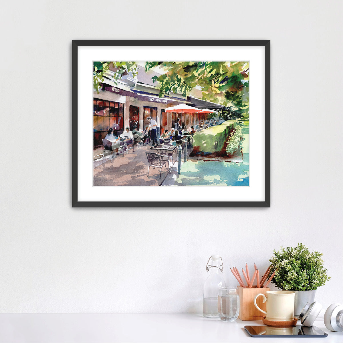 Brookside Aixois Bistro - Original Artwork
