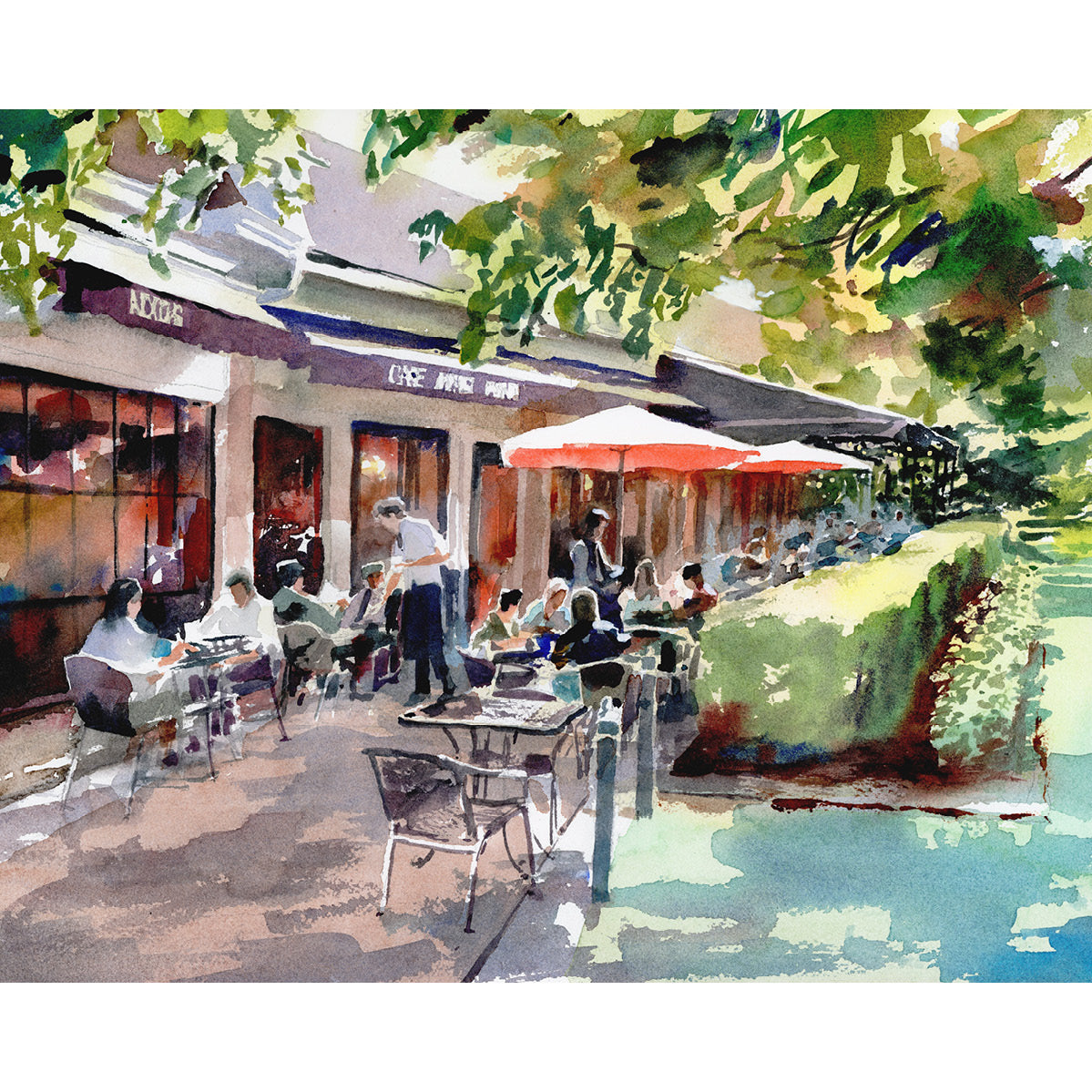 Brookside Aixois Bistro - Prints