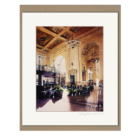 KC Union Station Hall - Print